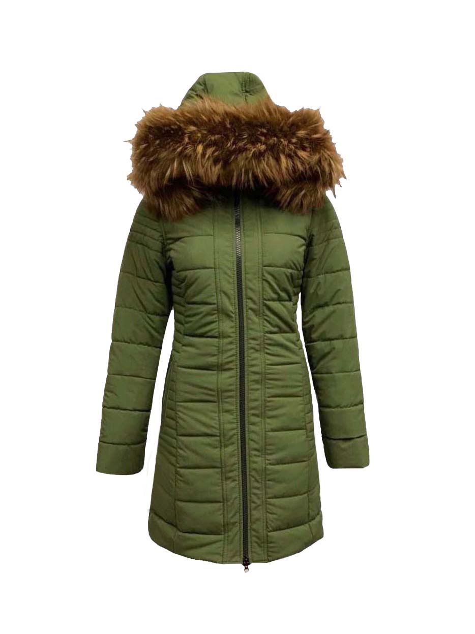 gewoon Bijwonen een miljoen Groene dames driekwart winterjas -London – BK Leder