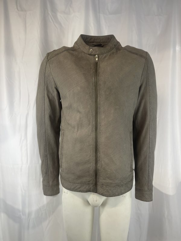 LEREN BIKER JAS DAMES ZWART JANE