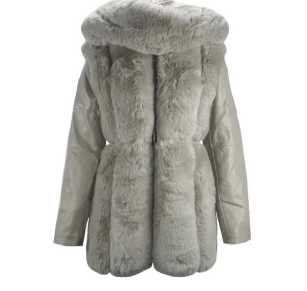 Dames Beige Winterjas – Hanora bestellen - BK Leder