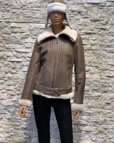 Echt leren luxury lammy coat dames bestellen - BK Leder