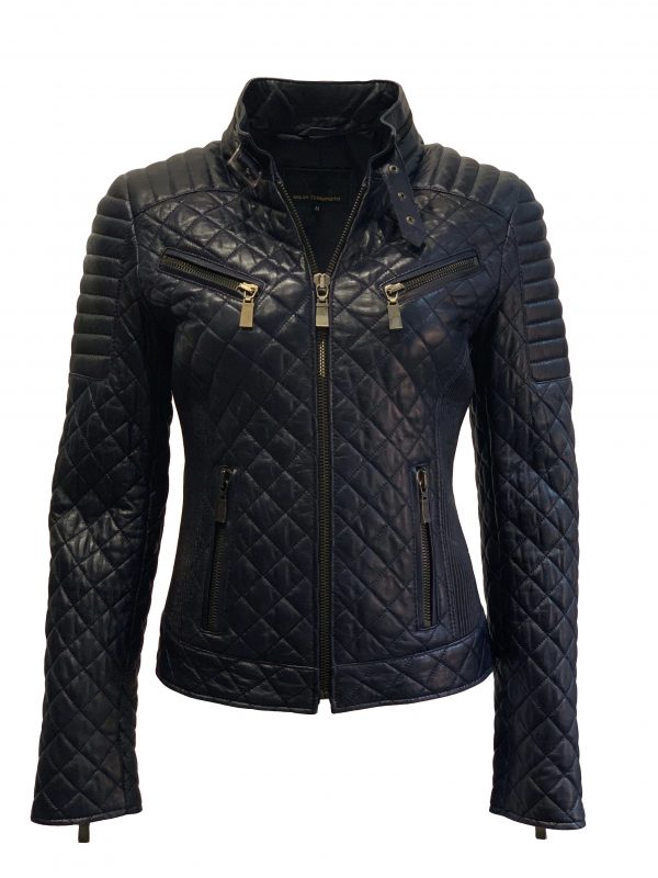 Leren jas bomber dames 100% echt leder-bomba bestellen - BK Leder