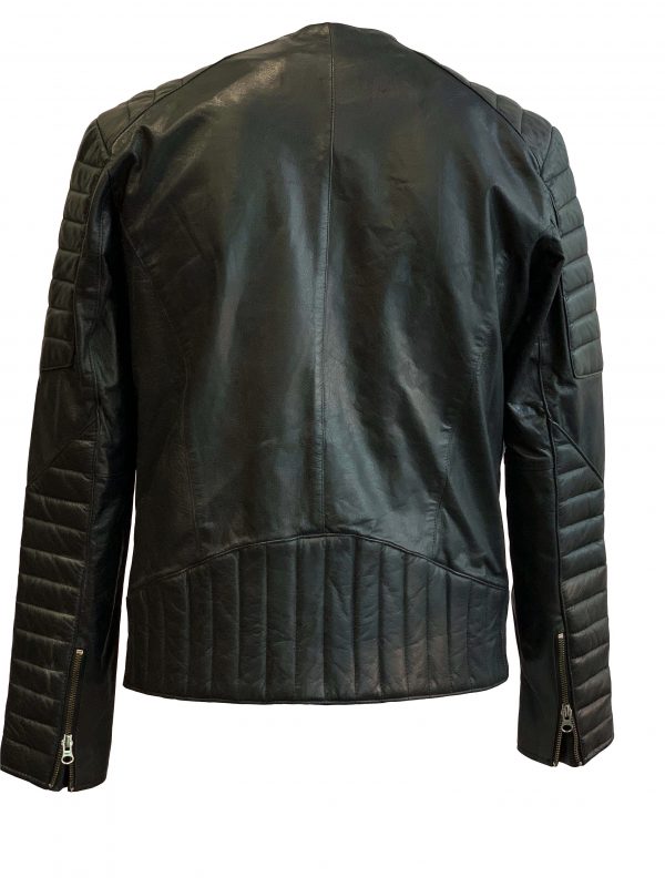 Leren heren jas biker zwart-Atlanta bestellen - BK Leder