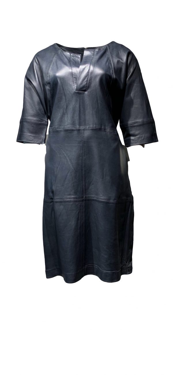 Leren jurk grey – Novaleto bestellen - BK Leder