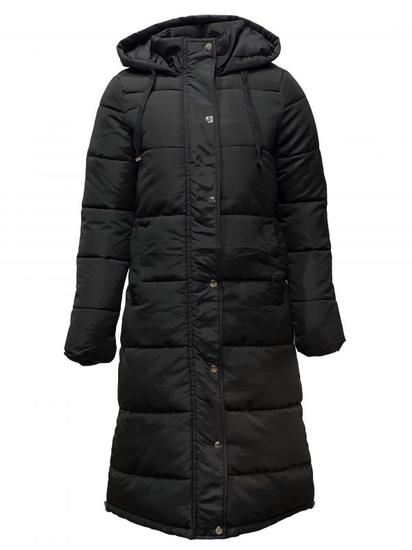 long jas dames winter zwart-klarna bestellen - BK Leder