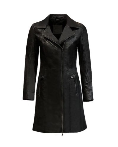 100% leren dames jas zwart- stratto bestellen - BK Leder