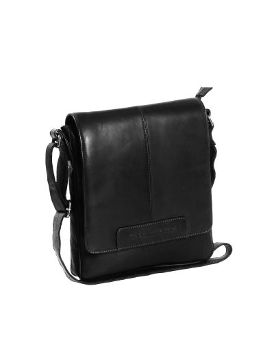 Leren Schoudertas Zwart – Bodin - bestel bij BK Leder Leren Schoudertas Zwart - Bodin