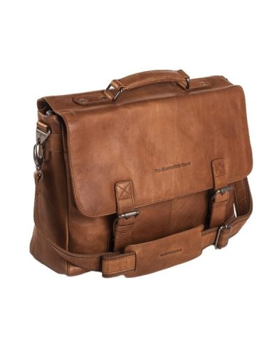 Leren Laptoptas Cognac Belfast - Cognac