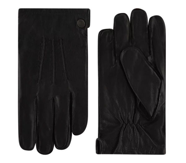 Handschoenen heren Laimbock Dudley – zwart bestellen - BK Leder