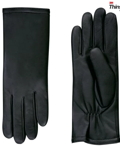 Handschoenen dames leren Laimbock Vallegio – Zwart bestellen - BK Leder