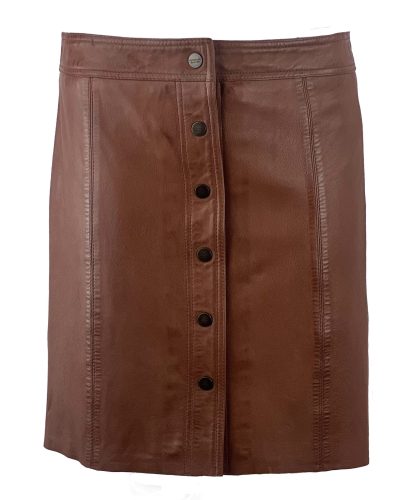 leren rok cognac-Rokita bestellen - BK Leder