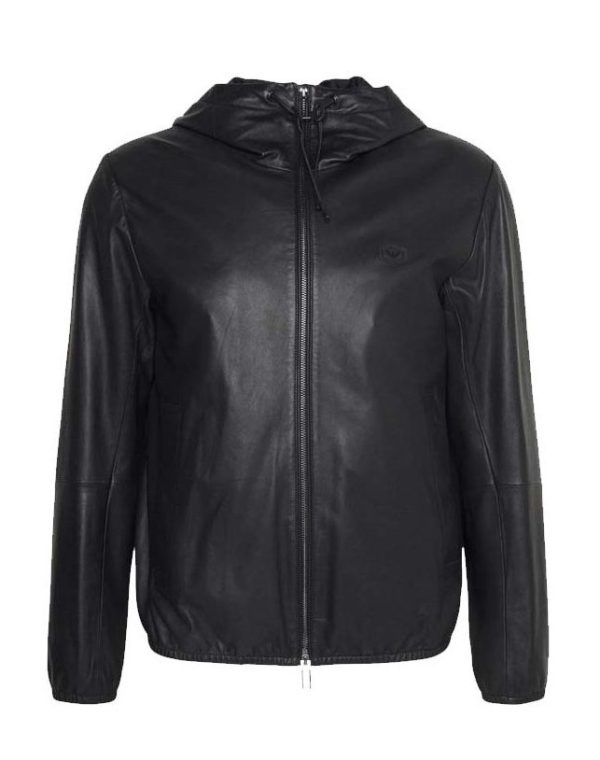 Armani jas Blouson echt leren bestellen - BK Leder