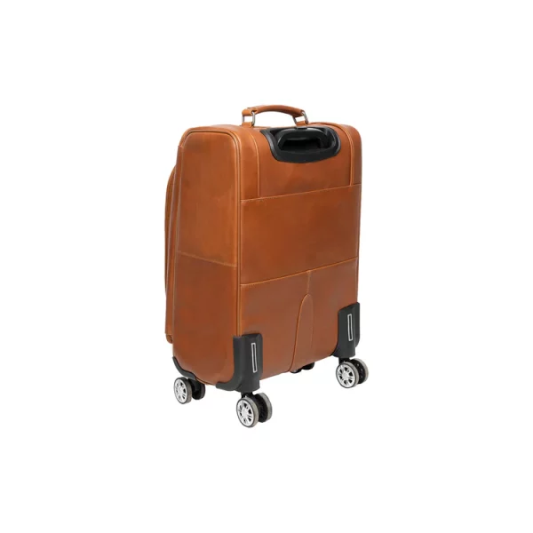 Leren Trolleykoffer Cognac – Key Largo bestellen - BK Leder