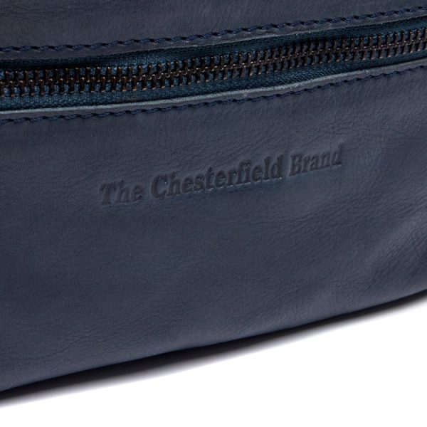 Chesterfield Leren Heuptas Navy Blue – Severo bestellen - BK Leder