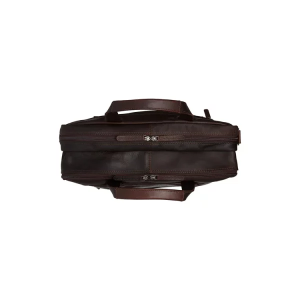 Chesterfield Leren Laptoptas Bruin – Ryan bestellen - BK Leder