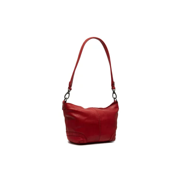 Chesterfield Leren Schoudertas Rood – Lucy bestellen - BK Leder