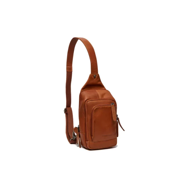 Chesterfield Leren Crossbody Tas Cognac – Riga bestellen - BK Leder