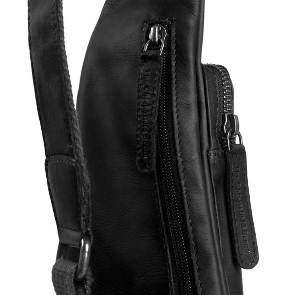 Chesterfield Leren Crossbody Rugzak Zwart – Logan bestellen - BK Leder