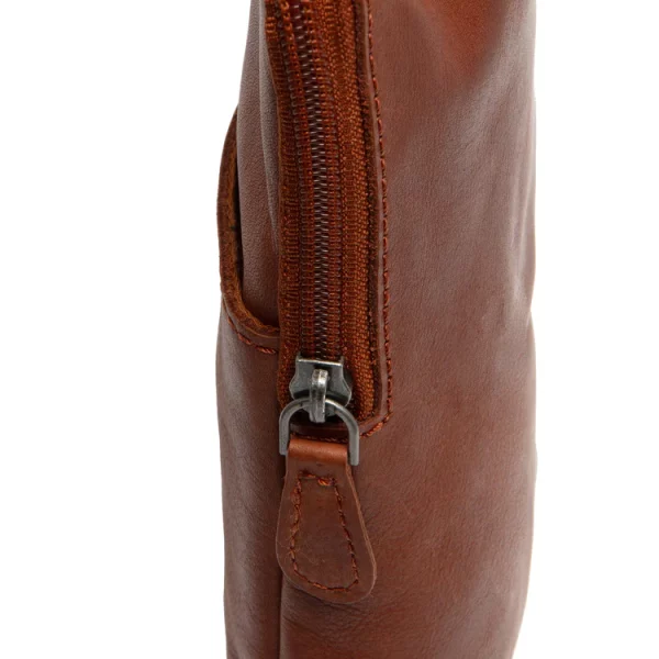 Chesterfield Leren Crossbody Tas Cognac – Cambridge bestellen - BK Leder