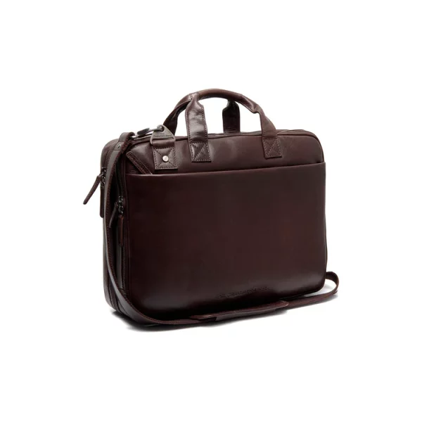 Chesterfield Leren Laptoptas Bruin – Iseo bestellen - BK Leder