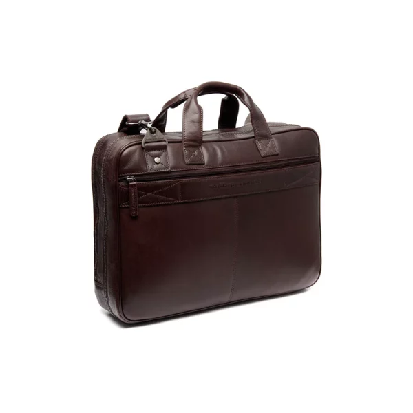 Chesterfield Leren Laptoptas Bruin – Iseo bestellen - BK Leder