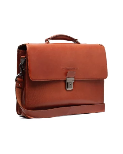 Chesterfield Leren Laptoptas Cognac – Salvatore bestellen - BK Leder