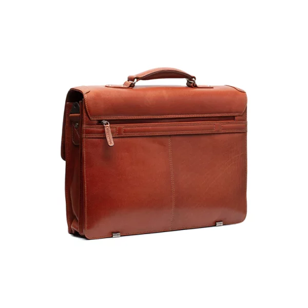 Chesterfield Leren Laptoptas Cognac – Salvatore bestellen - BK Leder