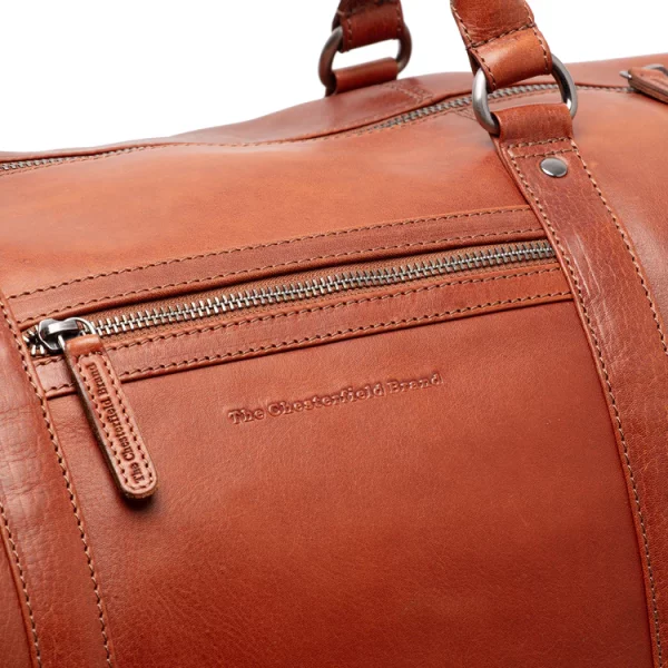 Chesterfield Leren Weekendtas Cognac – Cavoli bestellen - BK Leder