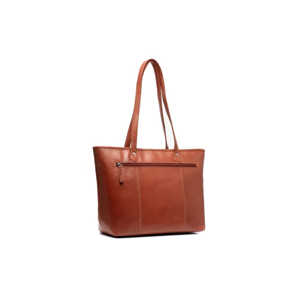 Chesterfield Leren Shopper Cognac – Astano bestellen - BK Leder