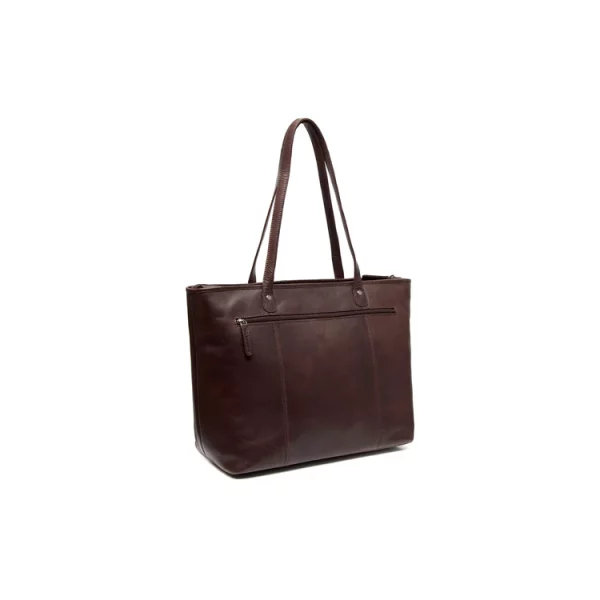 Chesterfield Leren Shopper Bruin – Ferrera bestellen - BK Leder