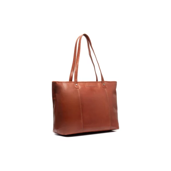 Chesterfield Leren Shopper Cognac – Ferrera bestellen - BK Leder