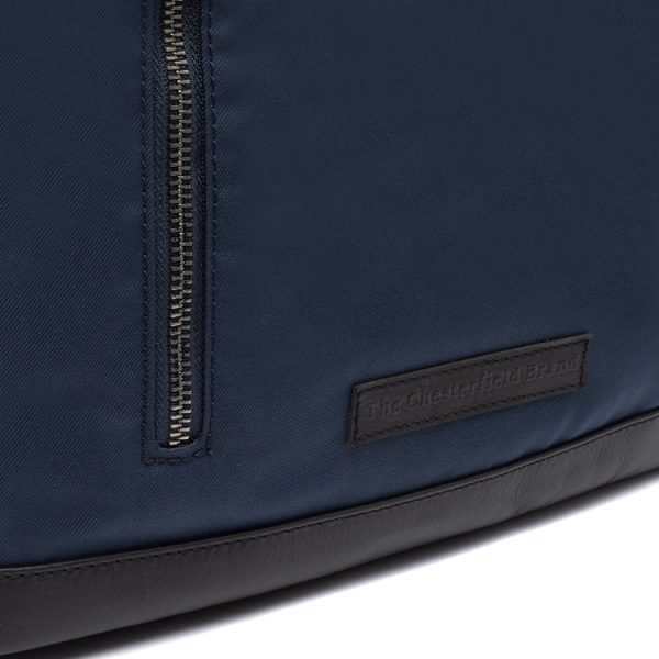 Chesterfield Leren Rugzak Navy- Bornholm bestellen - BK Leder