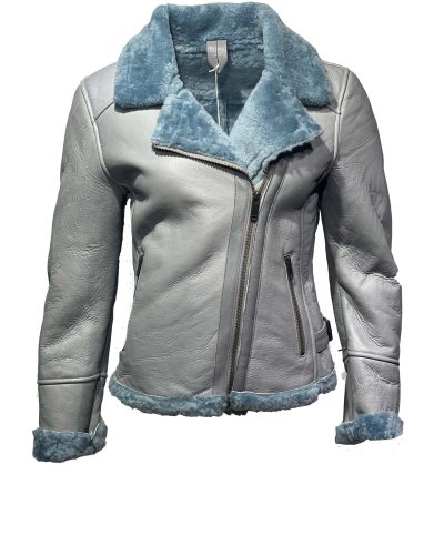 Winter jas met vosbont-Vostana