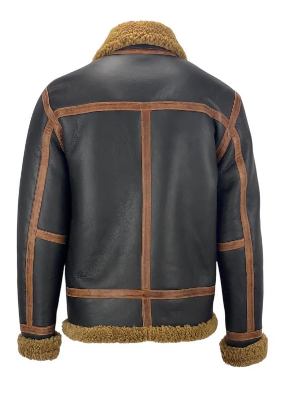 Heren Bruine lammy coat - Vagabond - Afbeelding 2