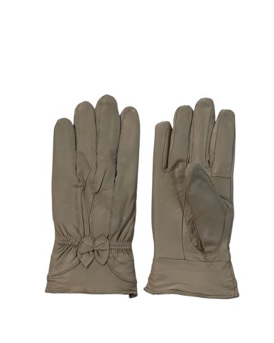 Dames Taupe Leren Handschoenen – Lissara bestellen - BK Leder