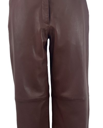 Leren dames broek Pecan -Bonita bestellen - BK Leder