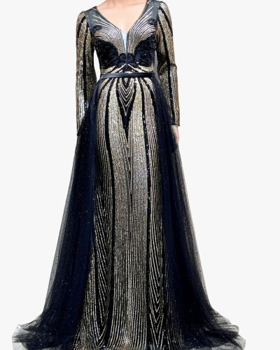 Black/Gold galajurk - Arabella