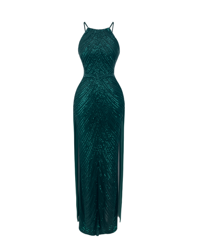 Groene Galajurk Met Sleep - Delfina