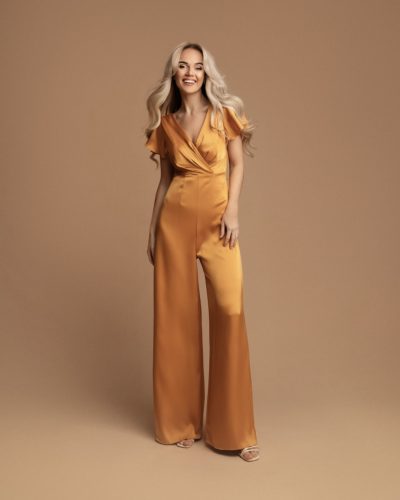 Gele Gala Jumpsuit - Carmina