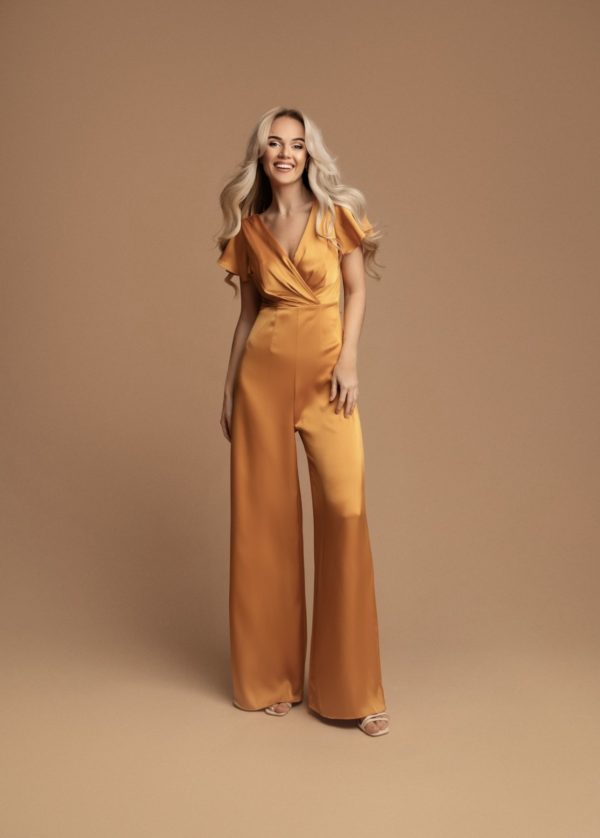 Gele Gala Jumpsuit - Carmina