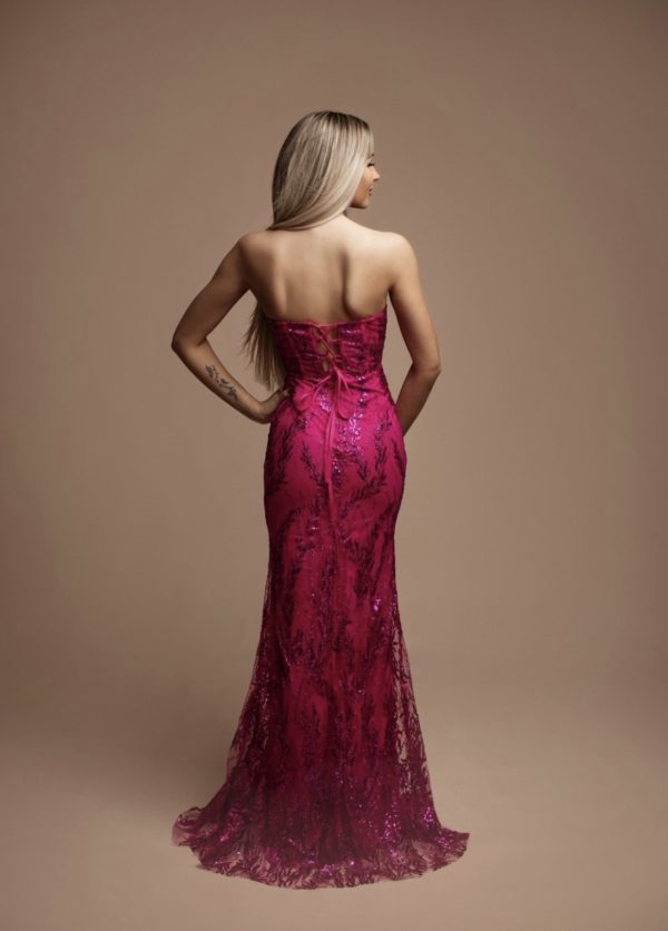 Roze Korsetjurk - Narina - Afbeelding 2
