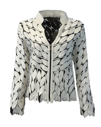 Dames wit korte jas - Urkana