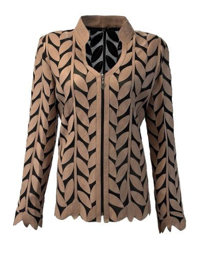 Dames roze korte jas – Urkana - bestel bij BK Leder Dames roze korte jas - Urkana