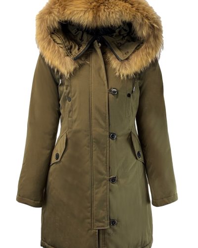 Dames groen winter jas - Vorai