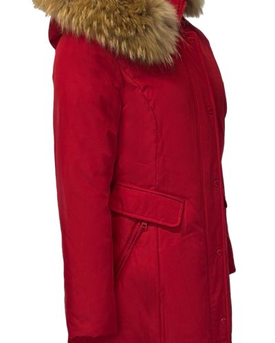 Dames rood winter jas - Tailinn