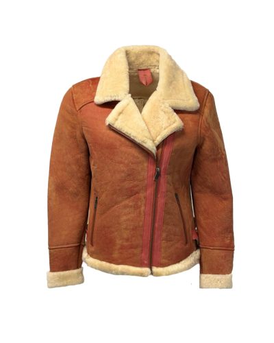 Korte lammy dames jas camel- Ritana - bestel bij BK Leder Korte lammy dames jas camel- Ritana