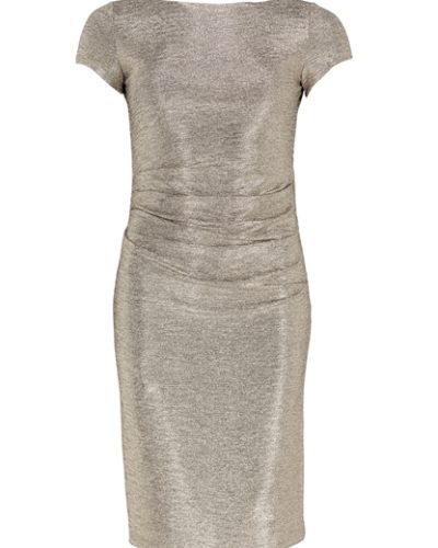 Swing Elegante Metallic Cocktailjurk met Stretch - bestel bij BK Leder Swing Elegante Metallic Cocktailjurk met Stretch