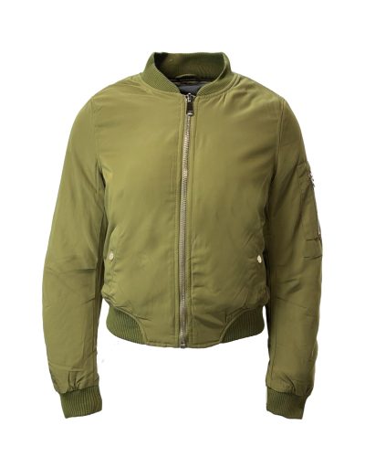 Olive dames bomber jas - Darya