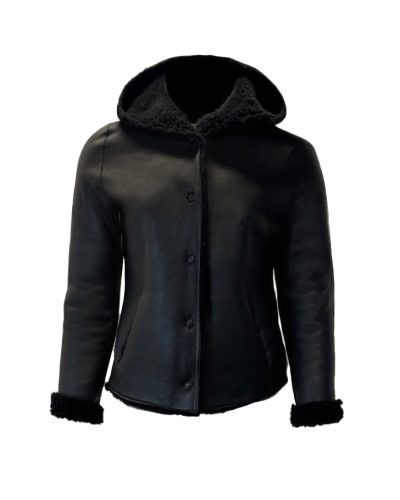 Dames echt leren zwart korte jas – Pam - bestel bij BK Leder Dames echt leren zwart korte jas - Pam