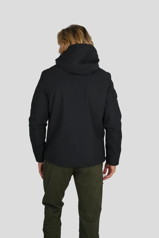 Blauwe Korte Winterjas met capuchon -Redskins Thavna Activ - bestel bij BK Leder Blauwe Korte Winterjas met capuchon -Redskins Thavna Activ - Afbeelding 3